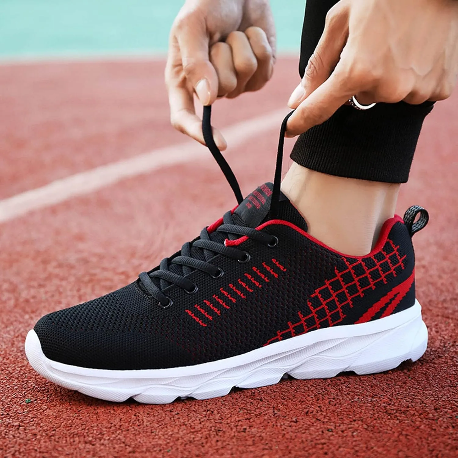 Women's Sneakers Wide Lightweight Work Slip Resistant Breathable Wide Running Shoes for Women Black and White Womens Loafers Walking Sneakers for Women