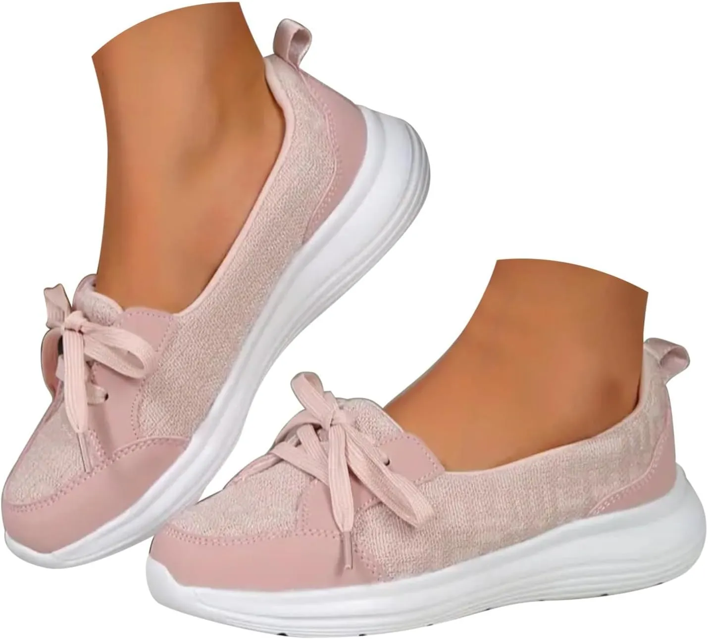 Womens Walking Shoes 2024 New Orthopedic Shoes Breathable Slip On Arch Support Non-Slip Sneakers Comfortable Loafers