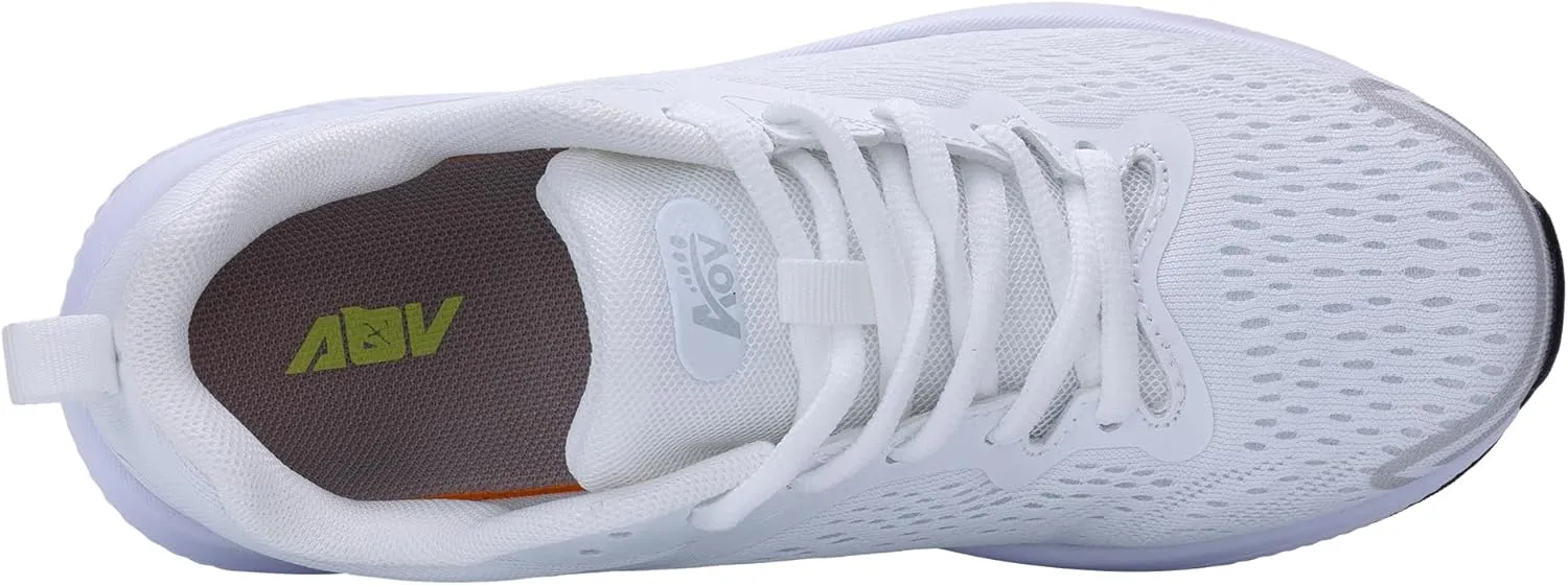 Womens Walking Shoes with Arch Support Orthotic Tennis Sneakers for Plantar Fasciitis Casual Fashion Sneakers