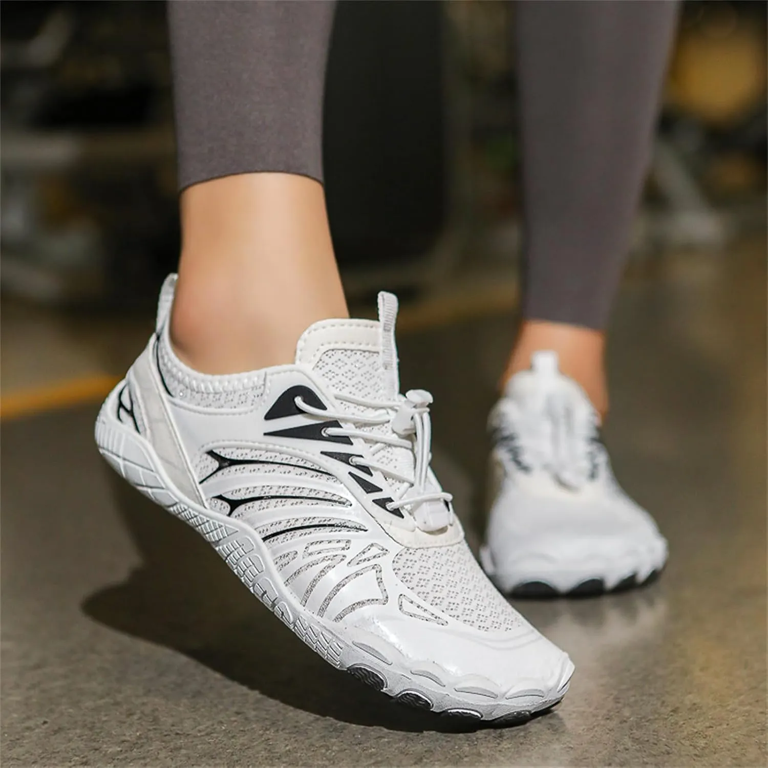 Women's Water Shoes, Men Barefoot Grounded Footwear Quick Dry Aqua Shoes for Unisex Hike Hiking Workout Beach Swimming
