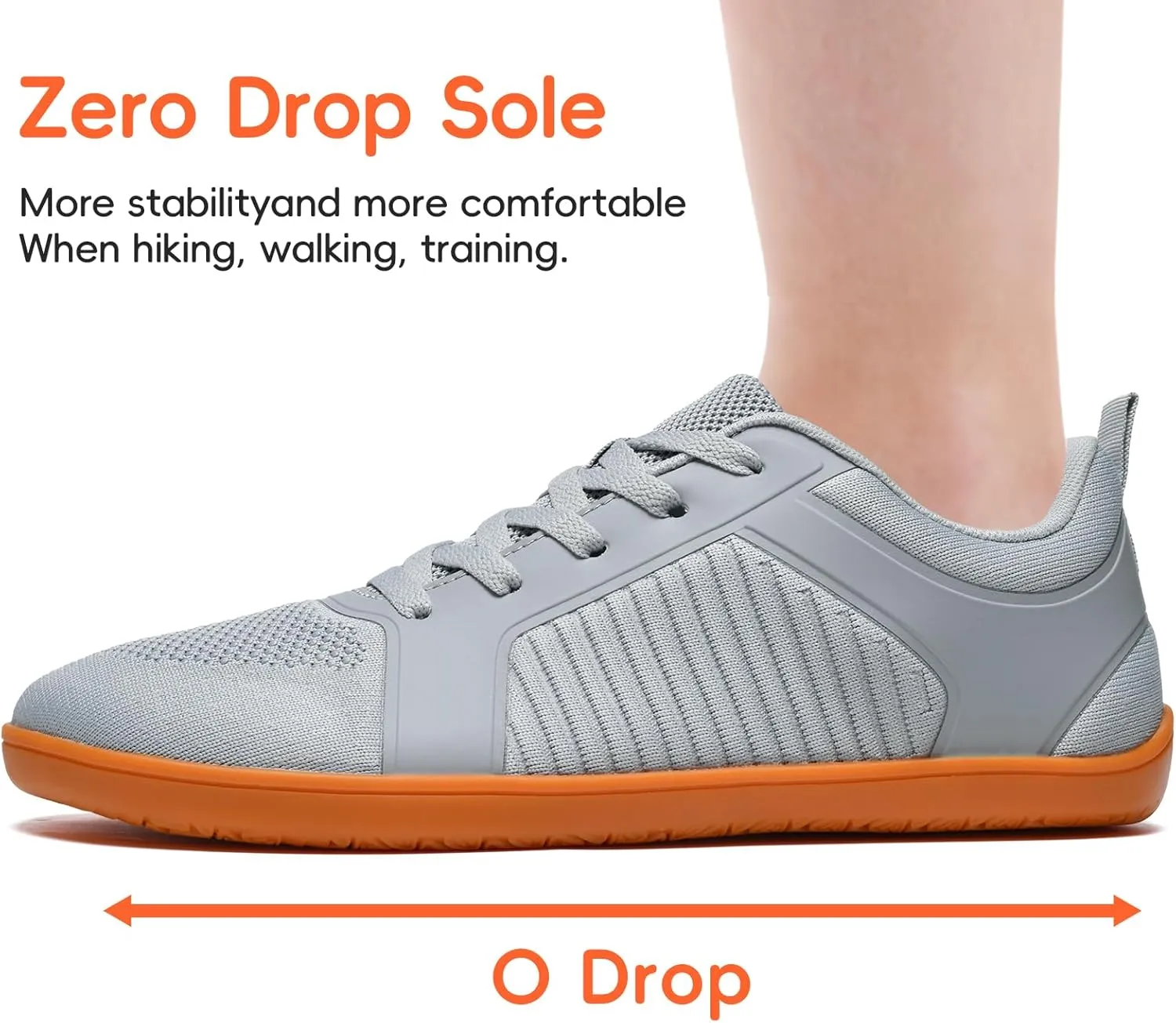 Women's Wide Barefoot Shoes Minimalist Sneakers | Zero Drop Sole | Trail Running