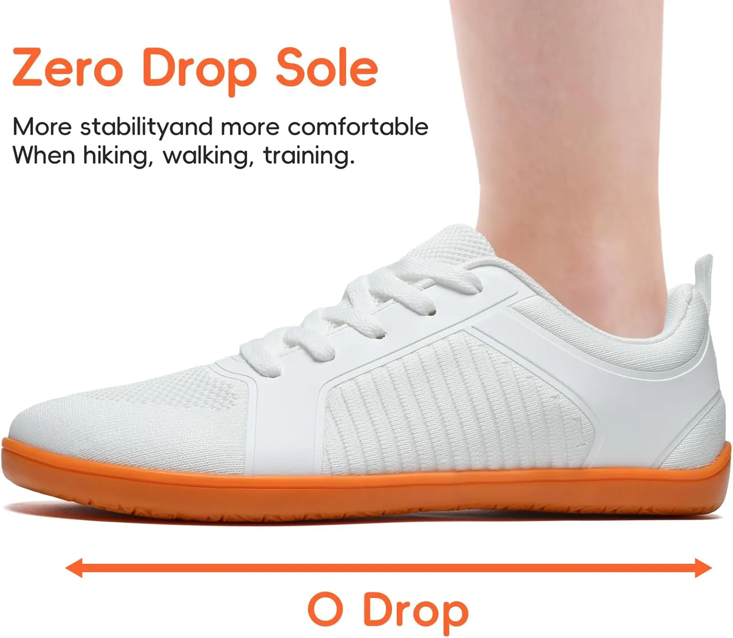 Women's Wide Barefoot Shoes Minimalist Sneakers | Zero Drop Sole | Trail Running