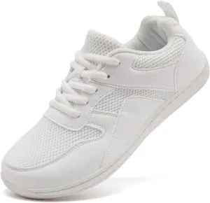 Women's Wide Toe Box Barefoot Sneakers Slip On Shoes Non Slip Running Sneakers Jogging Shoes