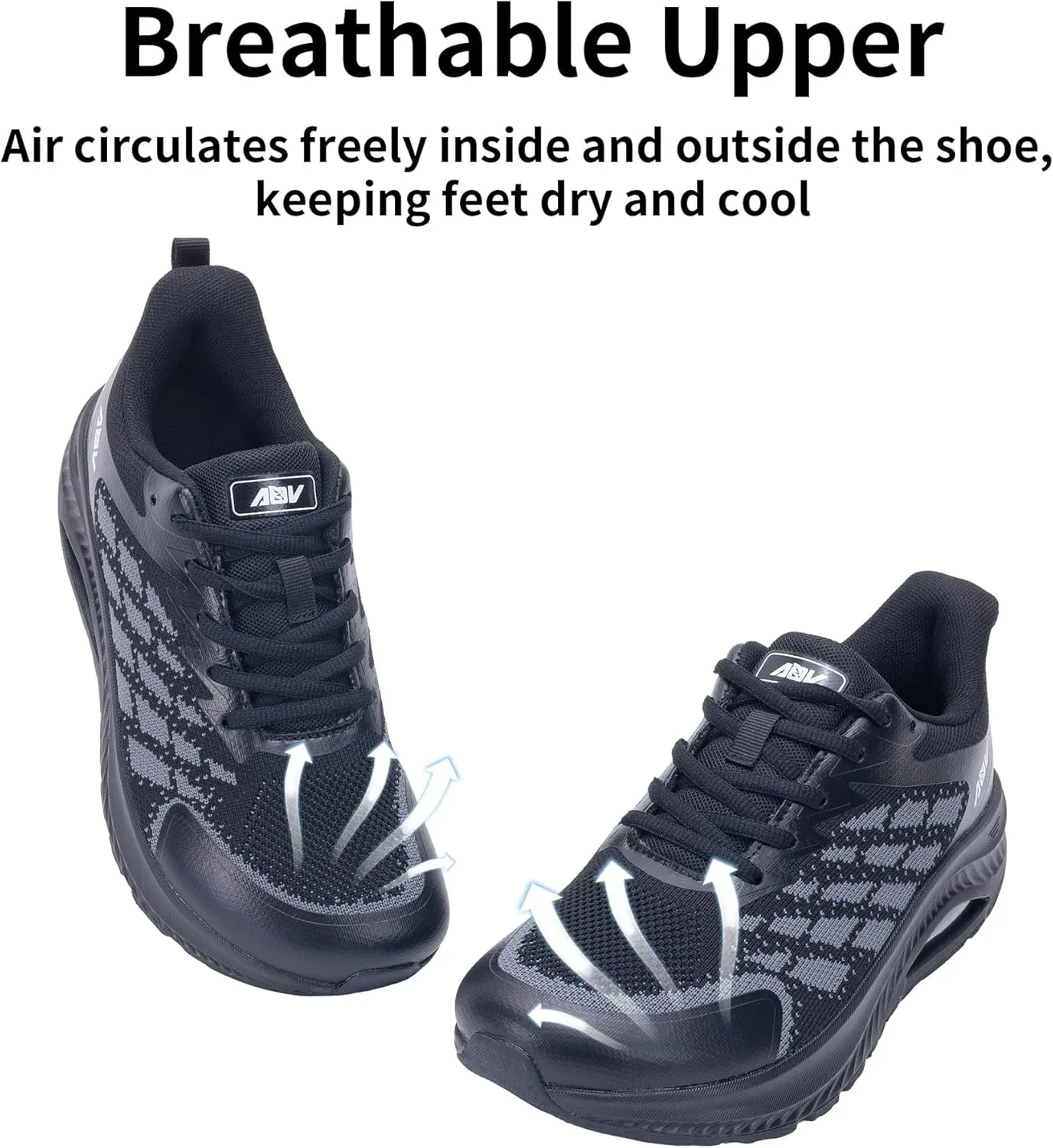 Womens Wide Toe Box Shoes with Arch Support Walking Shoes for Plantar Fasciitis Sneakers Orthotic Air Tennis Sneakers