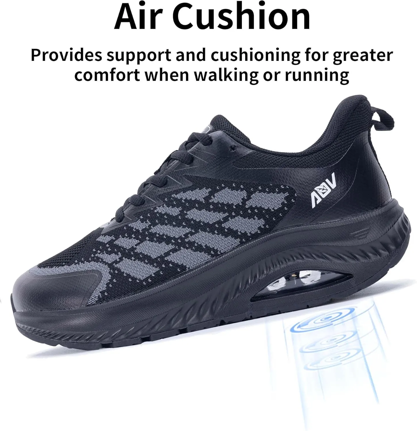 Womens Wide Toe Box Shoes with Arch Support Walking Shoes for Plantar Fasciitis Sneakers Orthotic Air Tennis Sneakers