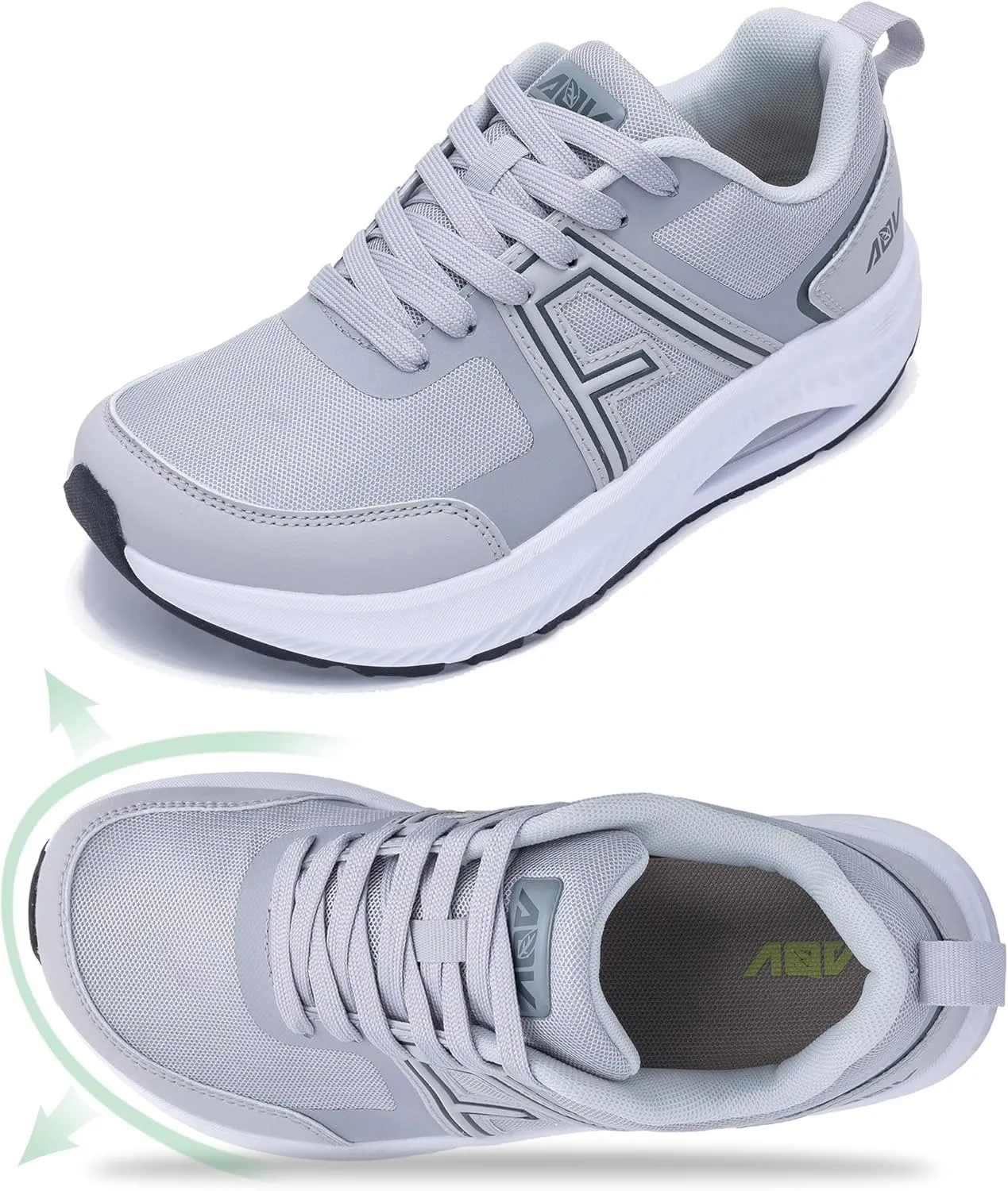 Women's Wide Toe Box Walking Shoes with Arch Support Wide Air Tennis Sneakers Orthotic Plantar Fasciitis Shoes