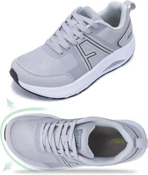 Women's Wide Toe Box Walking Shoes with Arch Support Wide Air Tennis Sneakers Orthotic Plantar Fasciitis Shoes