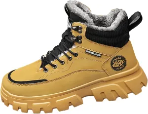Work Boots for Men Soft Toe Hiking Sneakers Warm Booties Womens Safety Shoes Non Slip Waterproof Outdoor Shoes Lightweight Anti Slip Hike Grounded Footwear